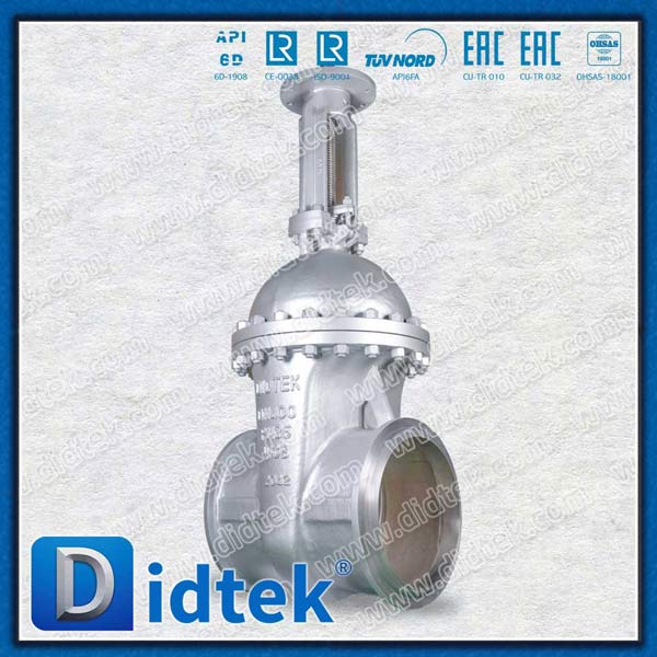 Steam Two Disc STL Metal Seated BW Gate Valve